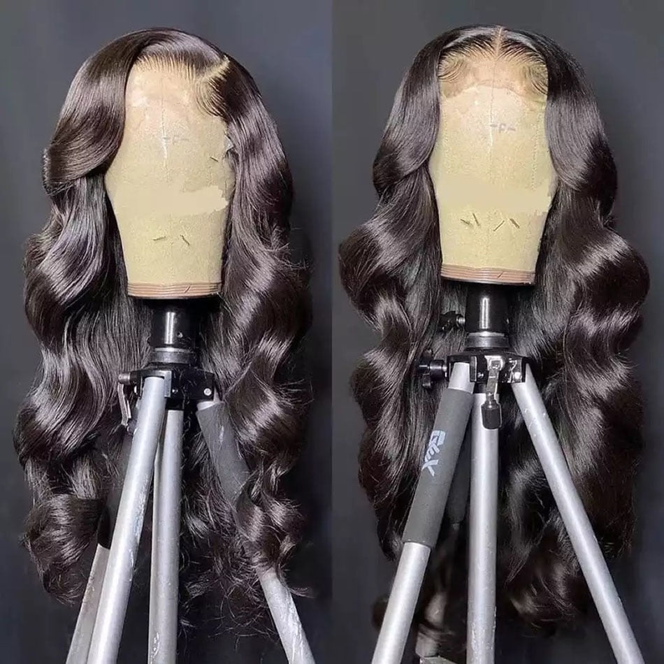 4x4 HD Lace Brazilian Loose Wave Closure Wig