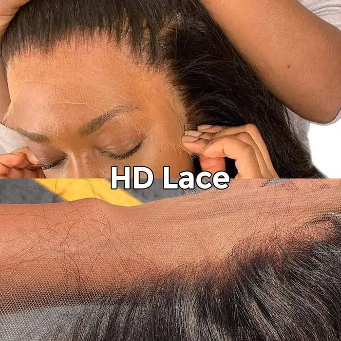 Raw Malaysian Silky Straight Glueless HD Lace Frontal Wigs, 13x4 HD Lace Front Wig