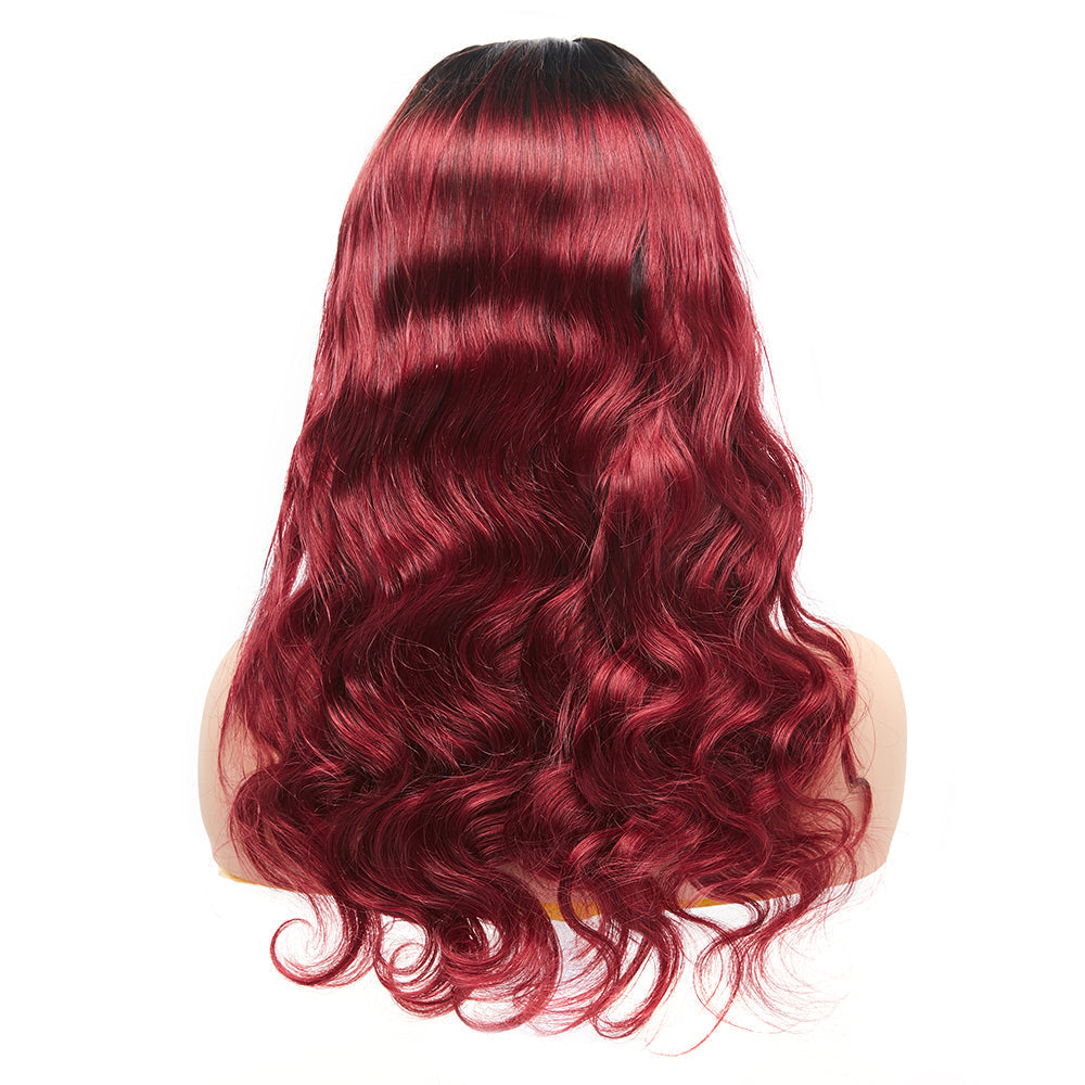 Virgin Peruvian Body Wave 100% Human Hair, Colors - 1B / 99J, Double Drawn 15A Bundles