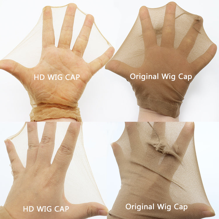 Curly Que Locs, HD Wig Caps, 2 per pack
