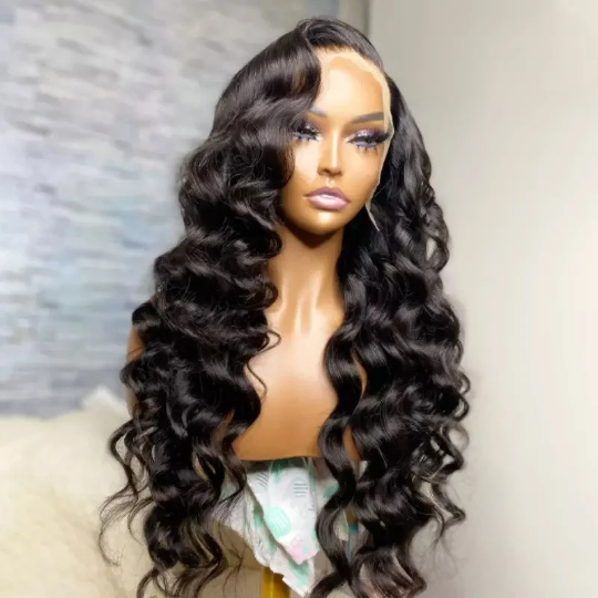 Brazilian Loose Deep Wave 13x6 HD Lace Frontal Full Lace Wig