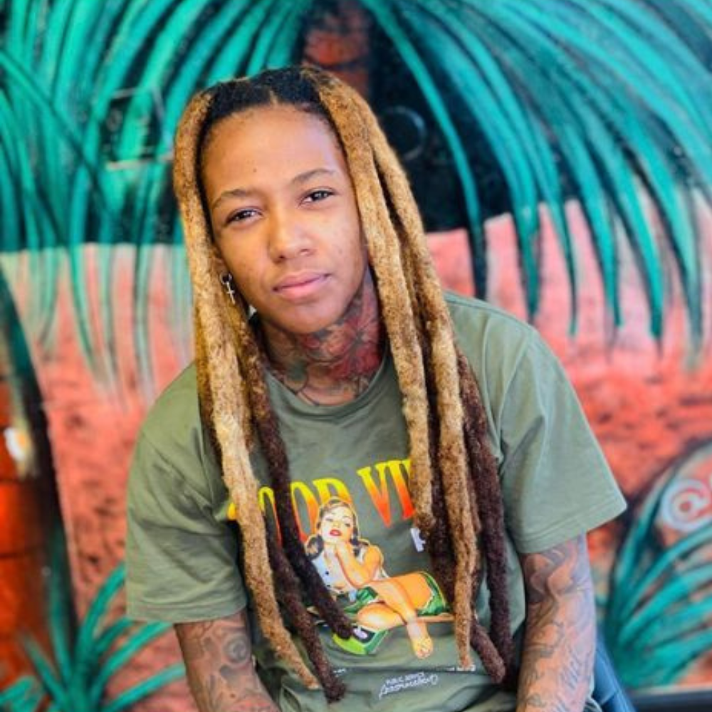Honey Blonde Ombre Wick Dreadlock Extensions, wick loc extensions, 100% human hair (1 dreadlock) Color - #27