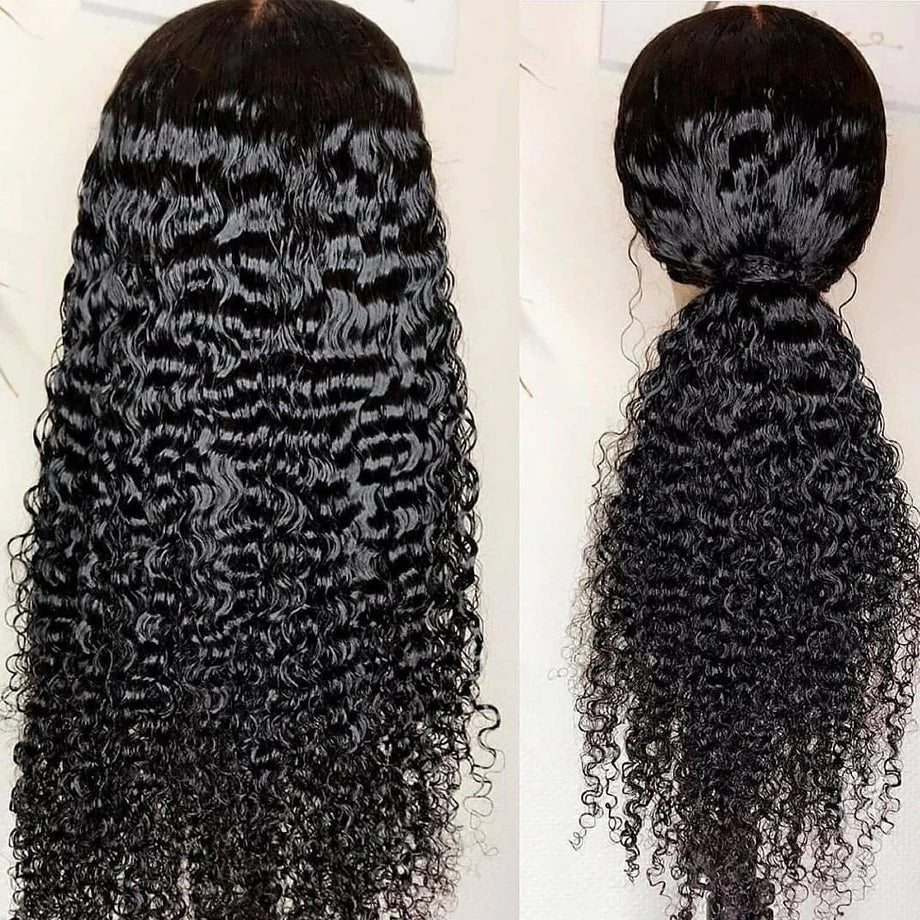 360 Full HD Lace Virgin Brazilian Water Wave Frontal Wigs, Virgin Brazilian Human Hair Lace Wigs