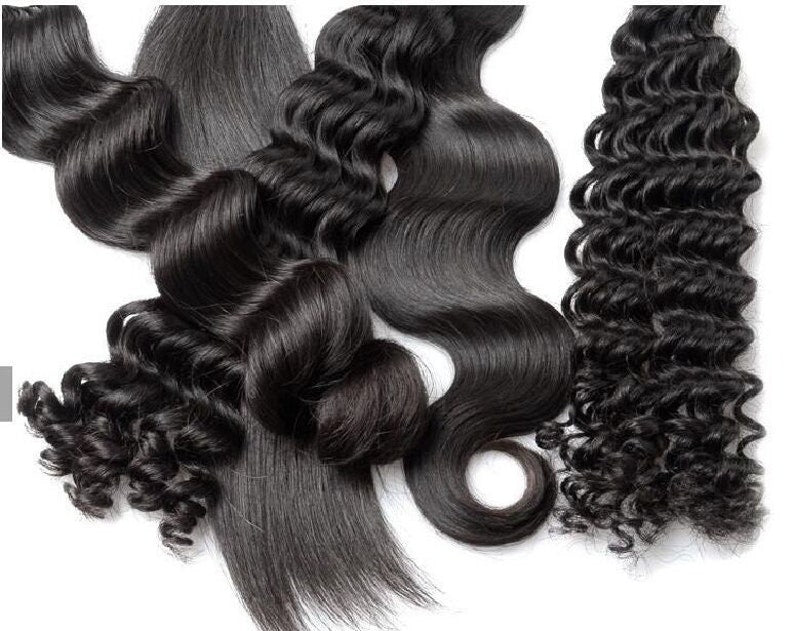 Silky Straight Raw Indian Human Hair, Unprocessed 15A Grade Virgin Hair, 3 bundles/package