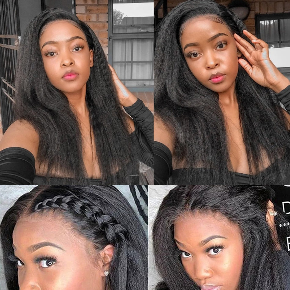 Yaki Straight Human Hair Bundle, Indian Human Hair Extension, Grade 10A, Color 1B