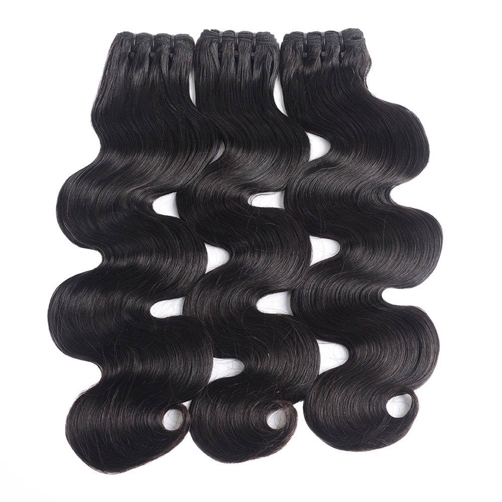 Virgin Vietnamese Body Wave Human Hair Bundles, Grade 12A, 3 Bundle Package