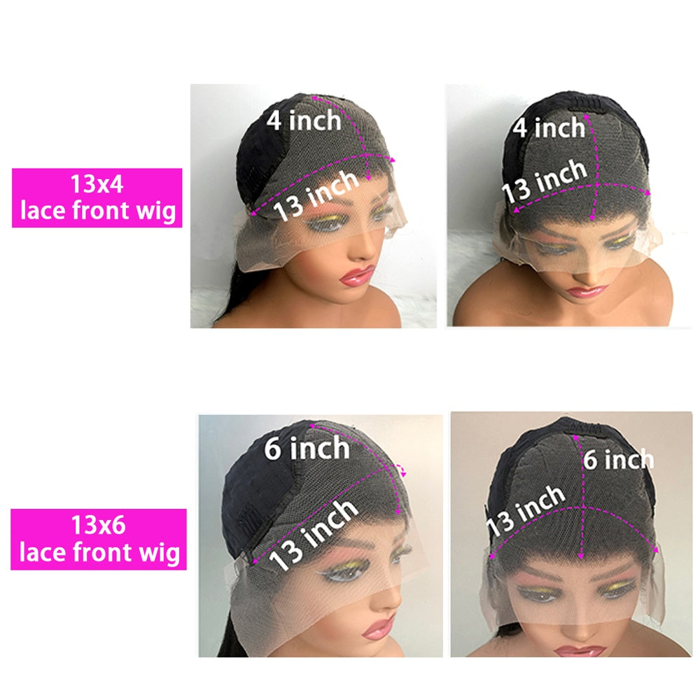 Brazilian Silky Straight Honey Blonde Highlight 13x4 HD Lace Front Human Hair Wigs