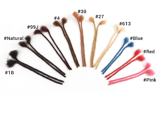 Micro Dreadlock Human Hair Extensions (20 locs per bundle)