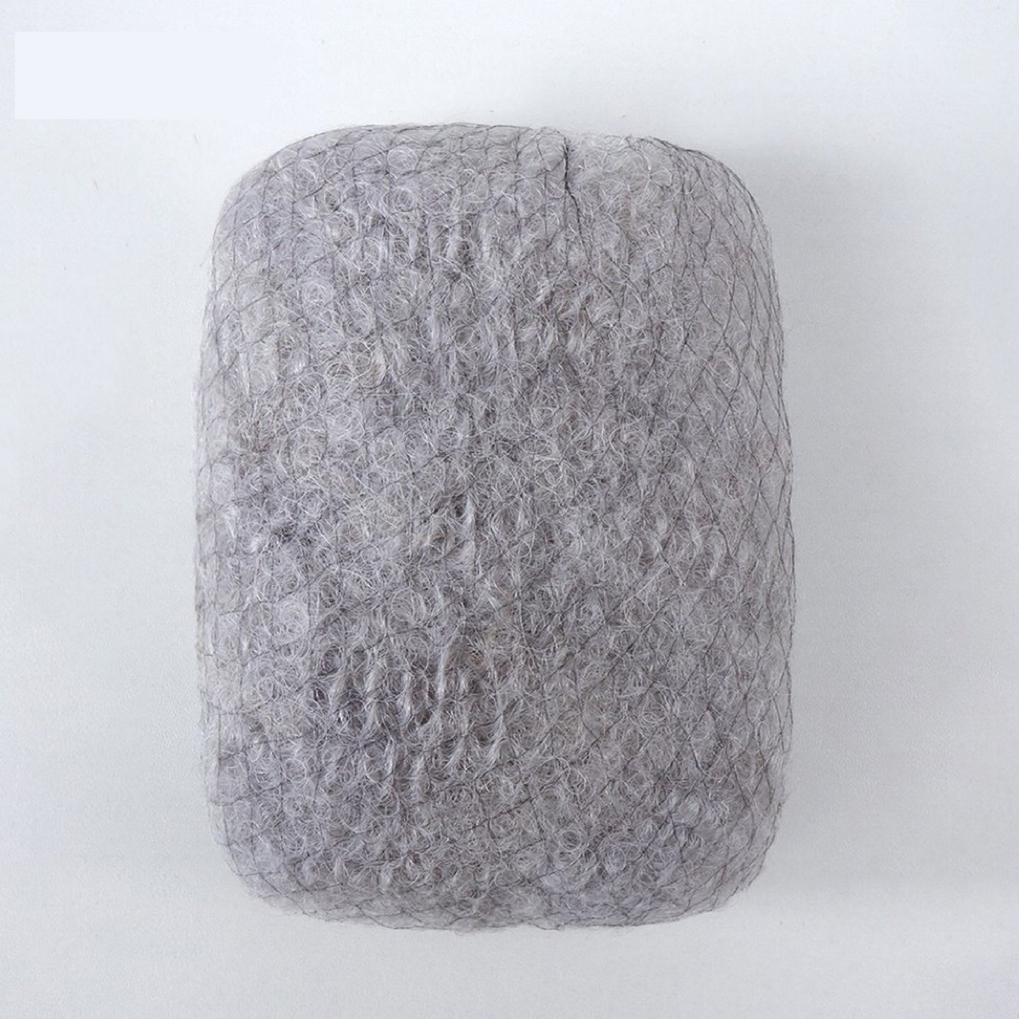 Curly Que Locs Gray Afro Kinky Bulk 100% Human Hair for dreadlock extensions, twists, and braids.  
