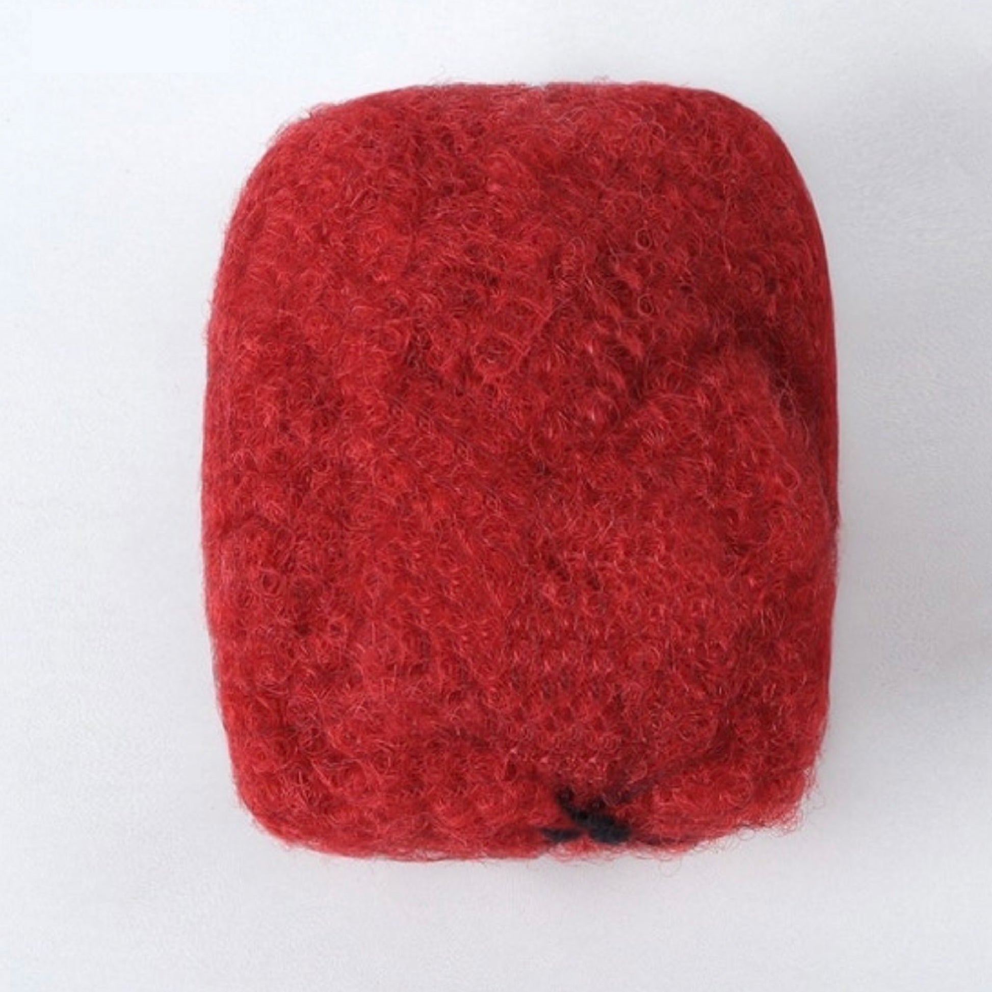 Curly Que Locs Red Afro Kinky Bulk 100% Human Hair for dreadlock extensions, twists, and braids